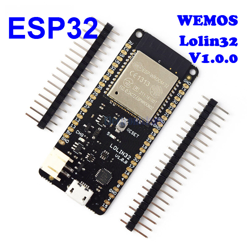 ESP32 WEMOS Lolin32 V1.0.0 WIFI & Bluetooth