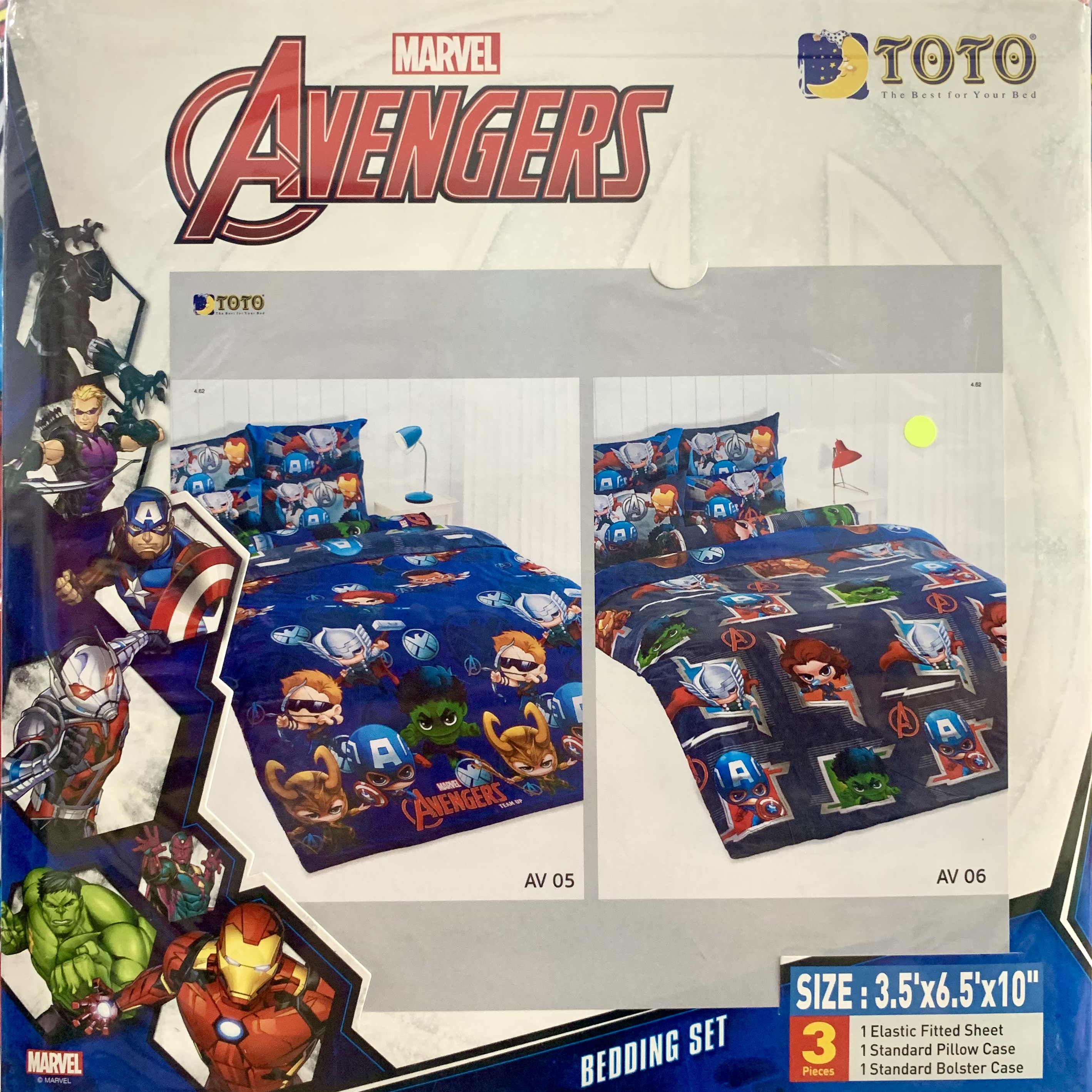 TOTO Avengers ( AV06 ) ขนาด 3.5 ฟุต