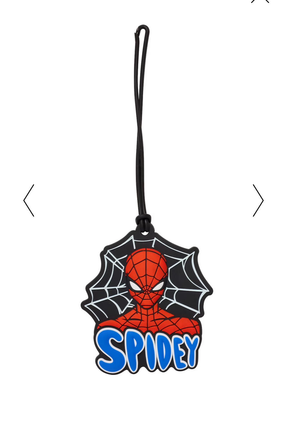 ป้ายห้อยกระเป๋า Smiggle bag tag- spider man