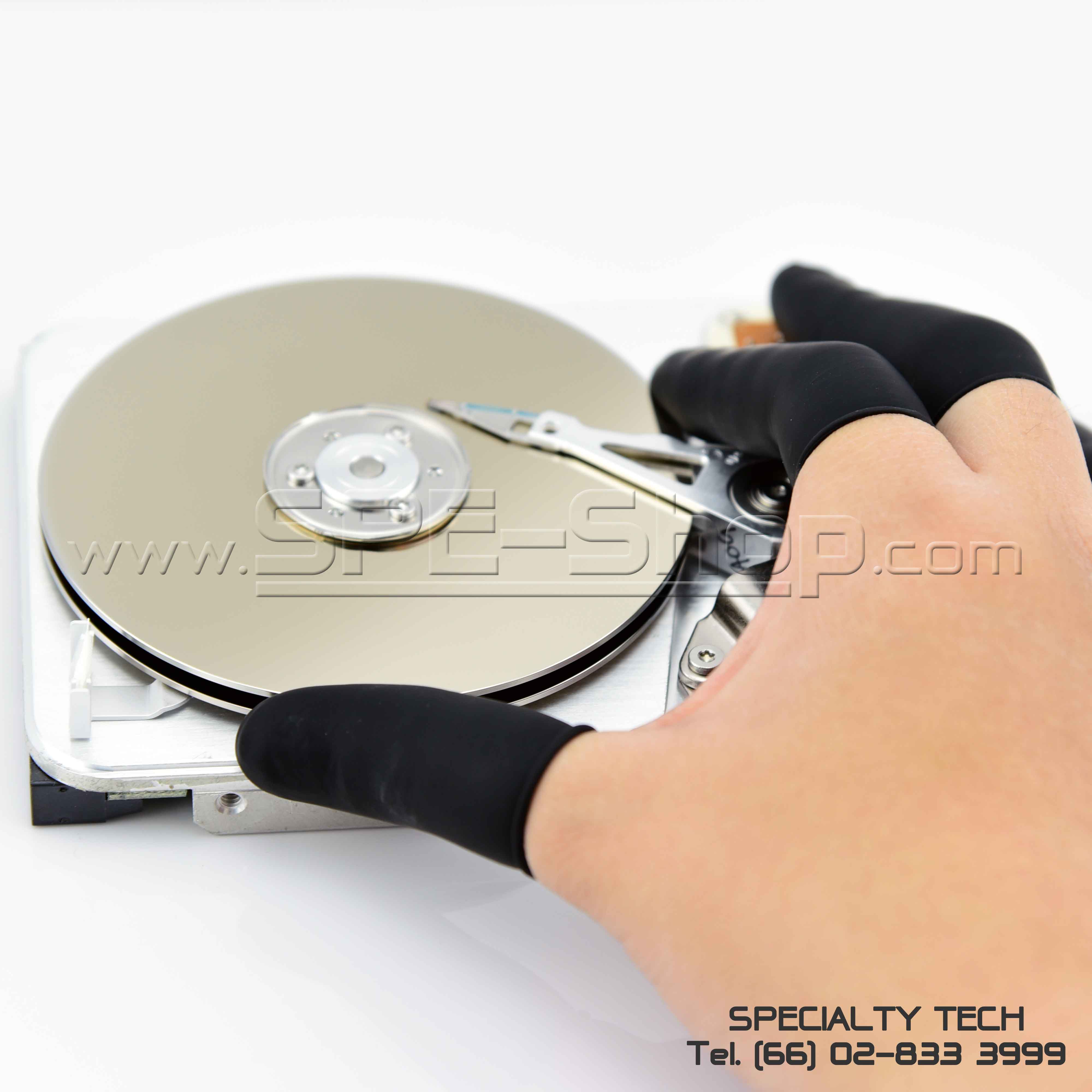Conduct Black Rough Roll Finger Cots