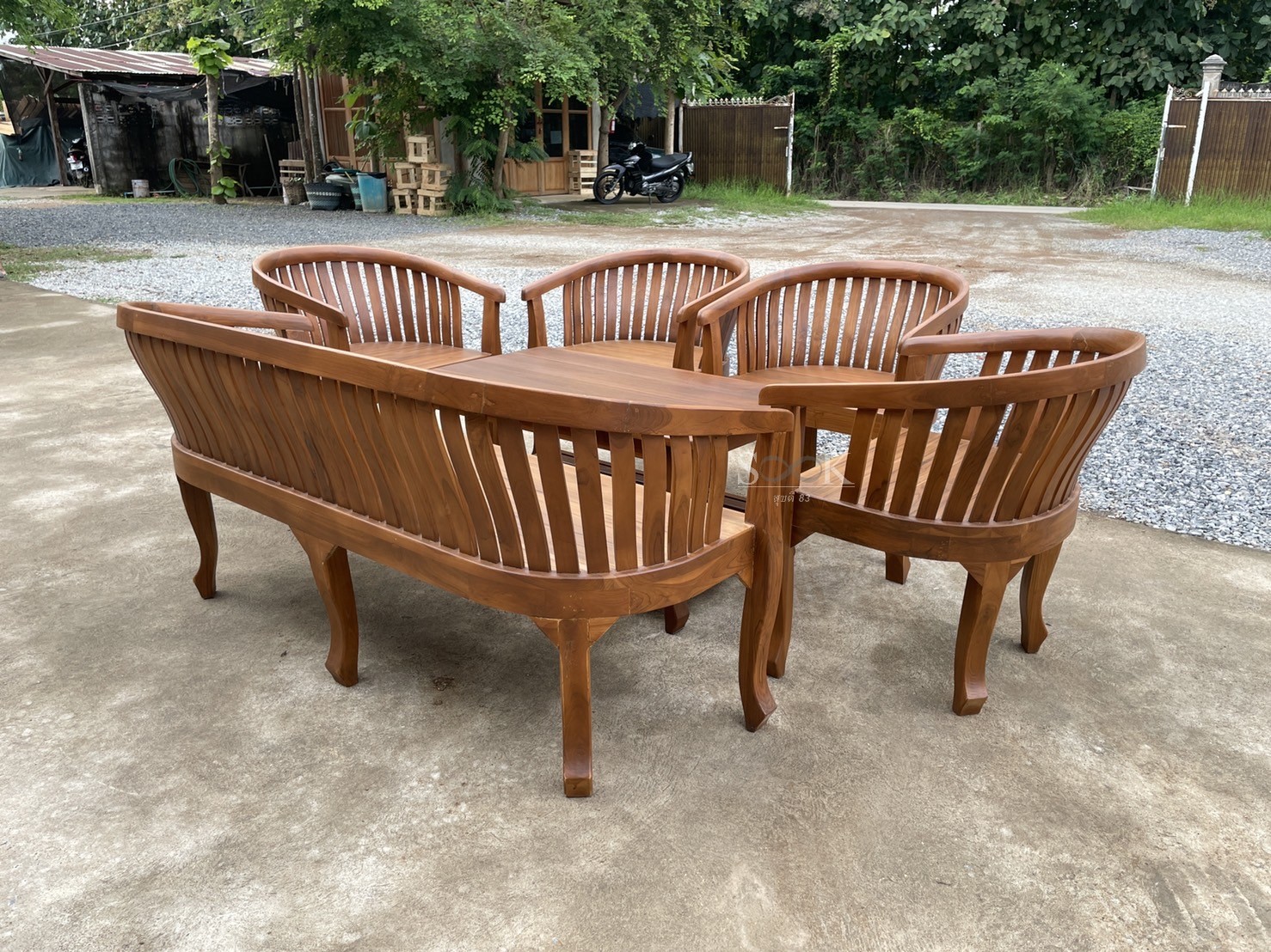 ชุดรับแขกกระเช้า