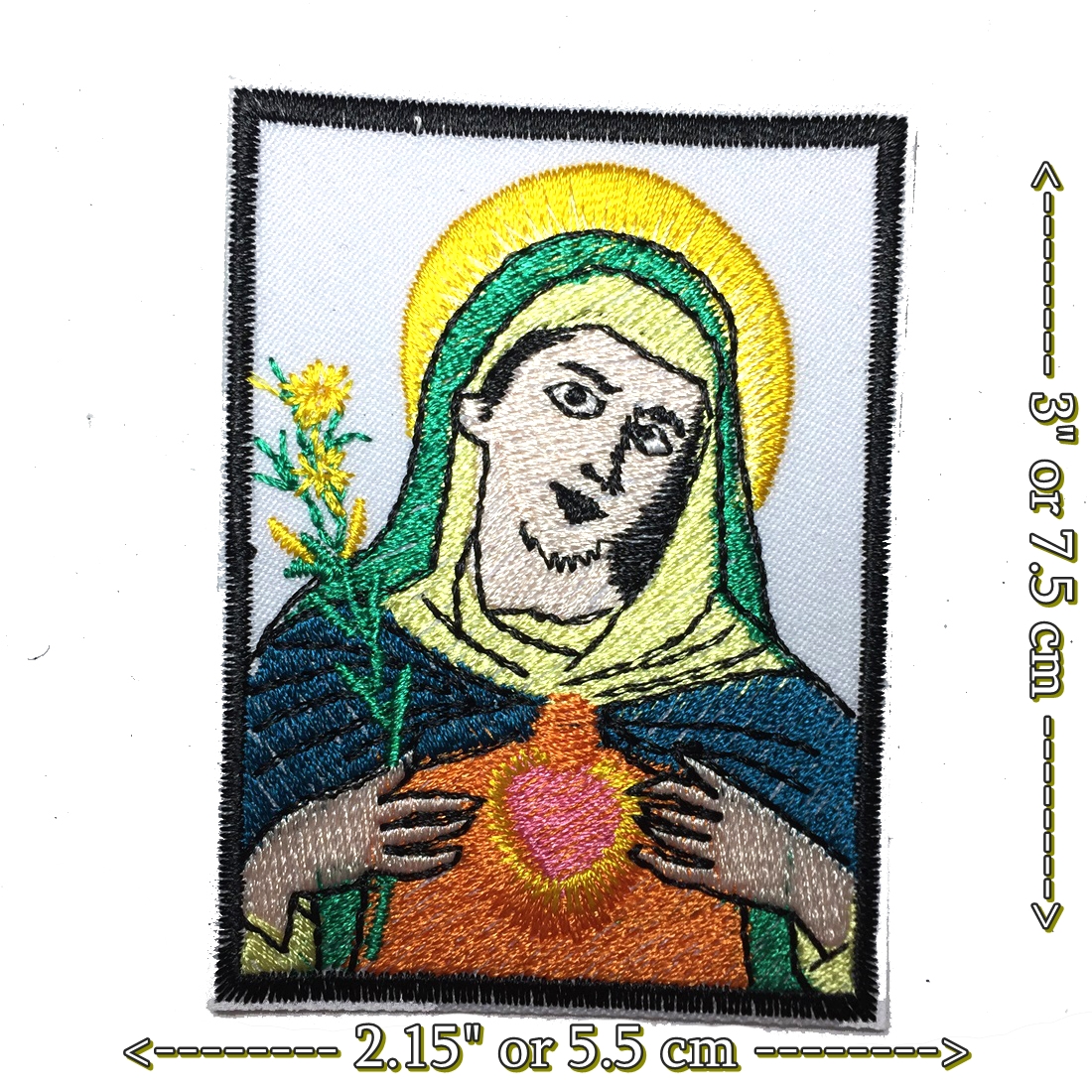 ศิลปะยุคกลาง ตัวรีดติดเสื้อ อาร์มรีด อาร์มปัก ตกแต่งเสื้อผ้า หมวก กระเป๋า แจ๊คเก็ตยีนส์ Hipster Embroidered Iron on Patch