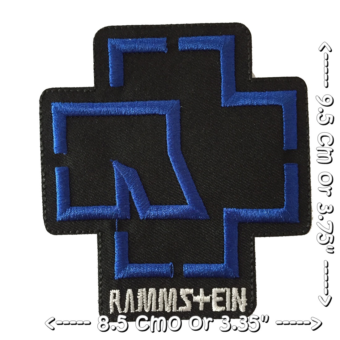 Rammstein วงดนตรี ร็อค เฮฟวี่เมทัล พังค์ ตัวรีดแบบปัก อาร์มปัก ตัวรีดติดเสื้อ ตัวรีด ติดกระเป๋า ติดหมวก ติดแจ๊คเก็ต Rock Iron on Embroidered Patch