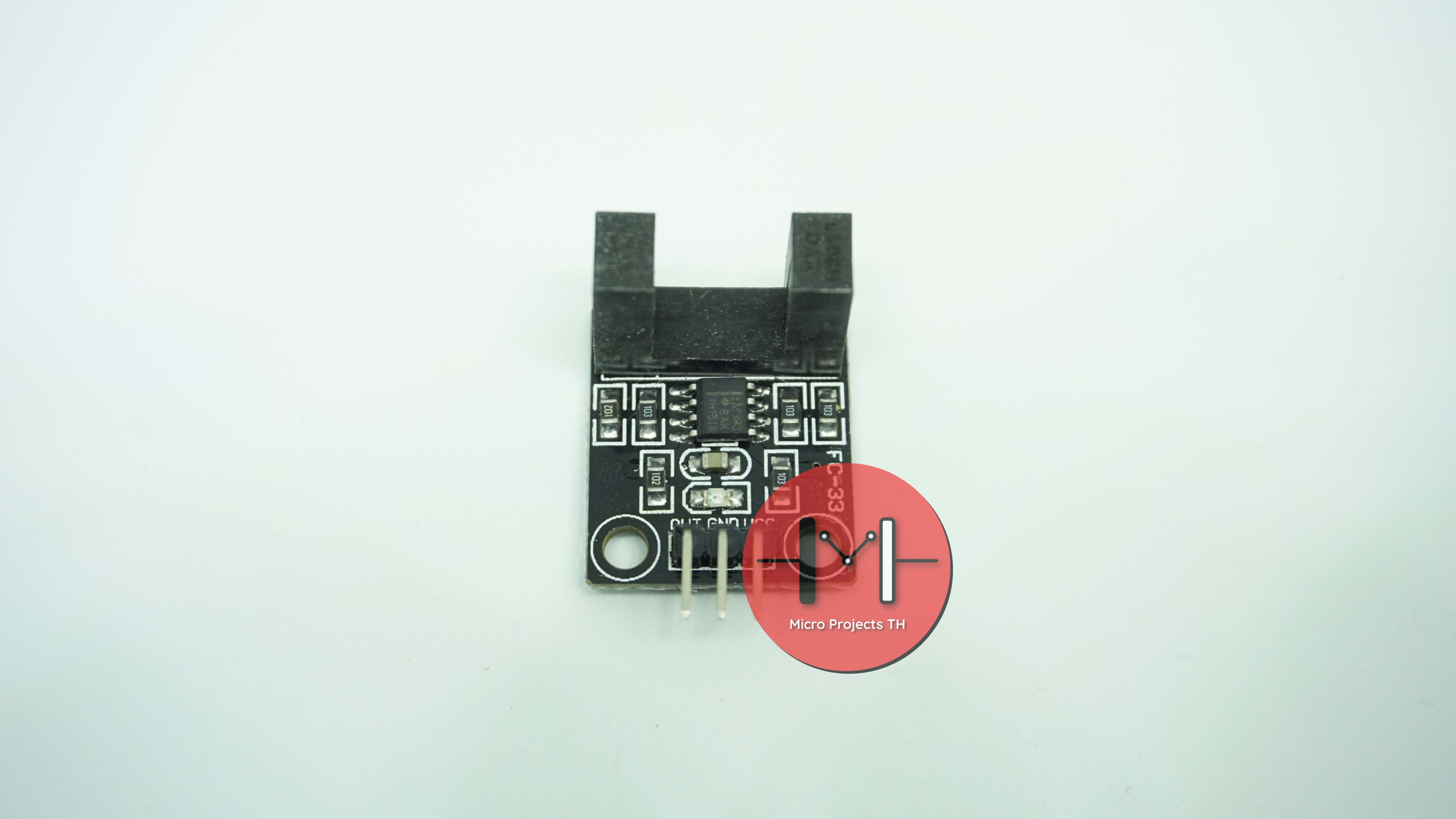 FC-33 Speed Sensor Counter Module เซ็นเซอร์ก้ามปูนับรอบ นับเหรียญ ตรวจจับวัตถุผ่าน