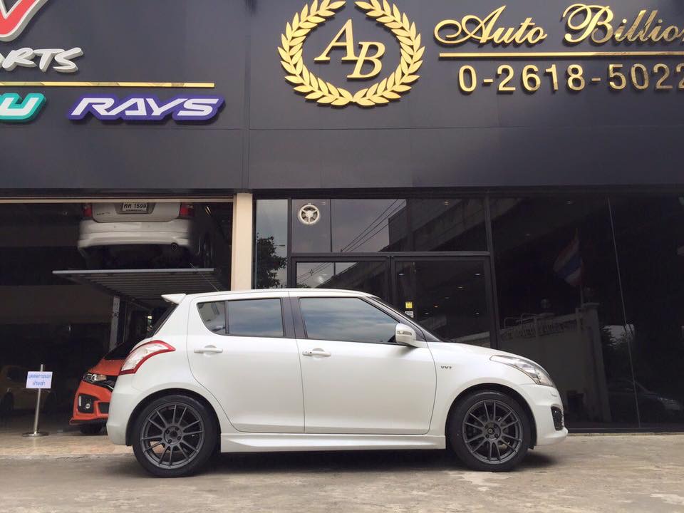 รีวิว Suzuki Swift + Rayswheel 57Xtream 17" By Nsports