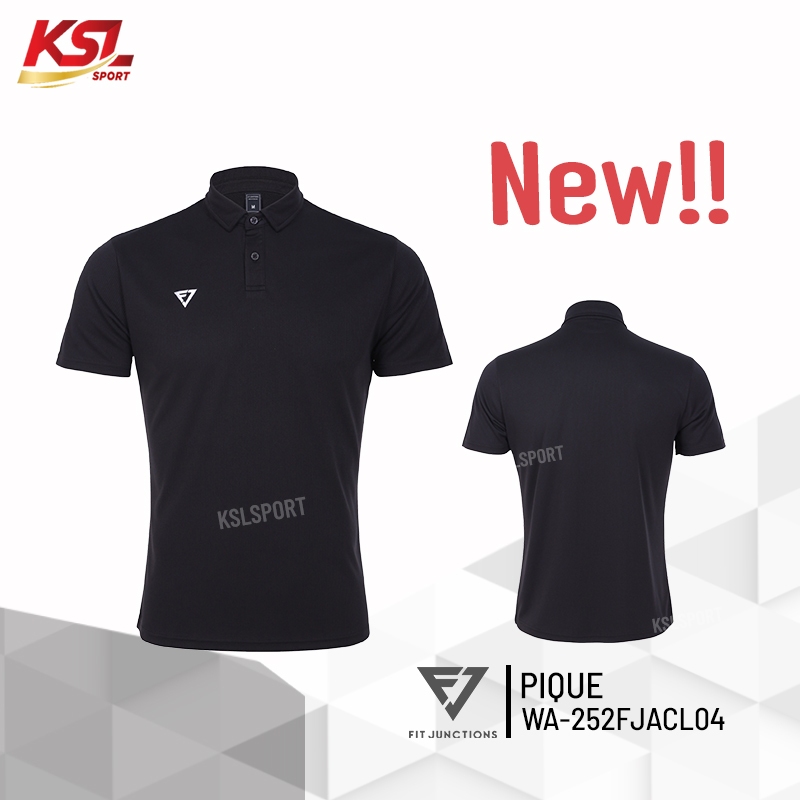 Fit Junction เสื้อโปโล เสื้อคอปก PIQUE Polo ผ้าโพลีเอสเตอร์ ใส่สบาย ระบายอากาศได้ดี รหัส WA-252FJACL04