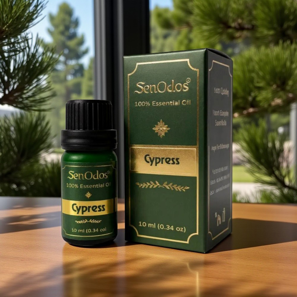 SenOdos น้ำมันหอมระเหยแท้ กลิ่นไซเปรสซ์ Cypress Essential Oil 10ml