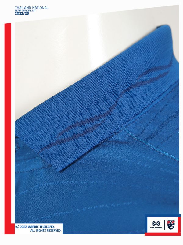 เสื้อทีมชาติไทย 2022-23 เกรดนักเตะ (Player Version) Thailand National Team Kit