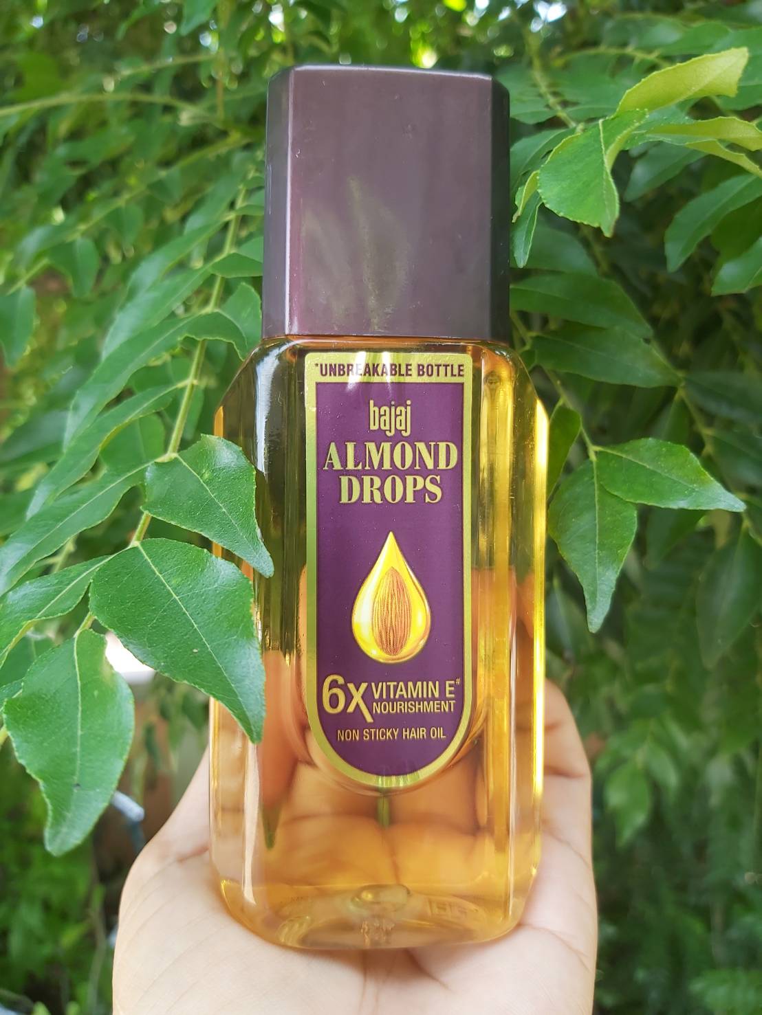 Bajaj Almond oil 190ml น้ำมันอัลมอนด์ (ขายดีอันดับ 1 ในอินเดีย)