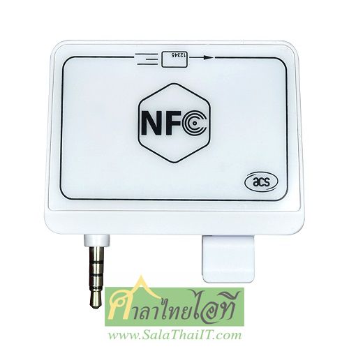 ACR35-A1 เครื่องอ่าน NFC และบัตรแถบแม่เหล็ก สำหรับโทรศัพท์มือถือ