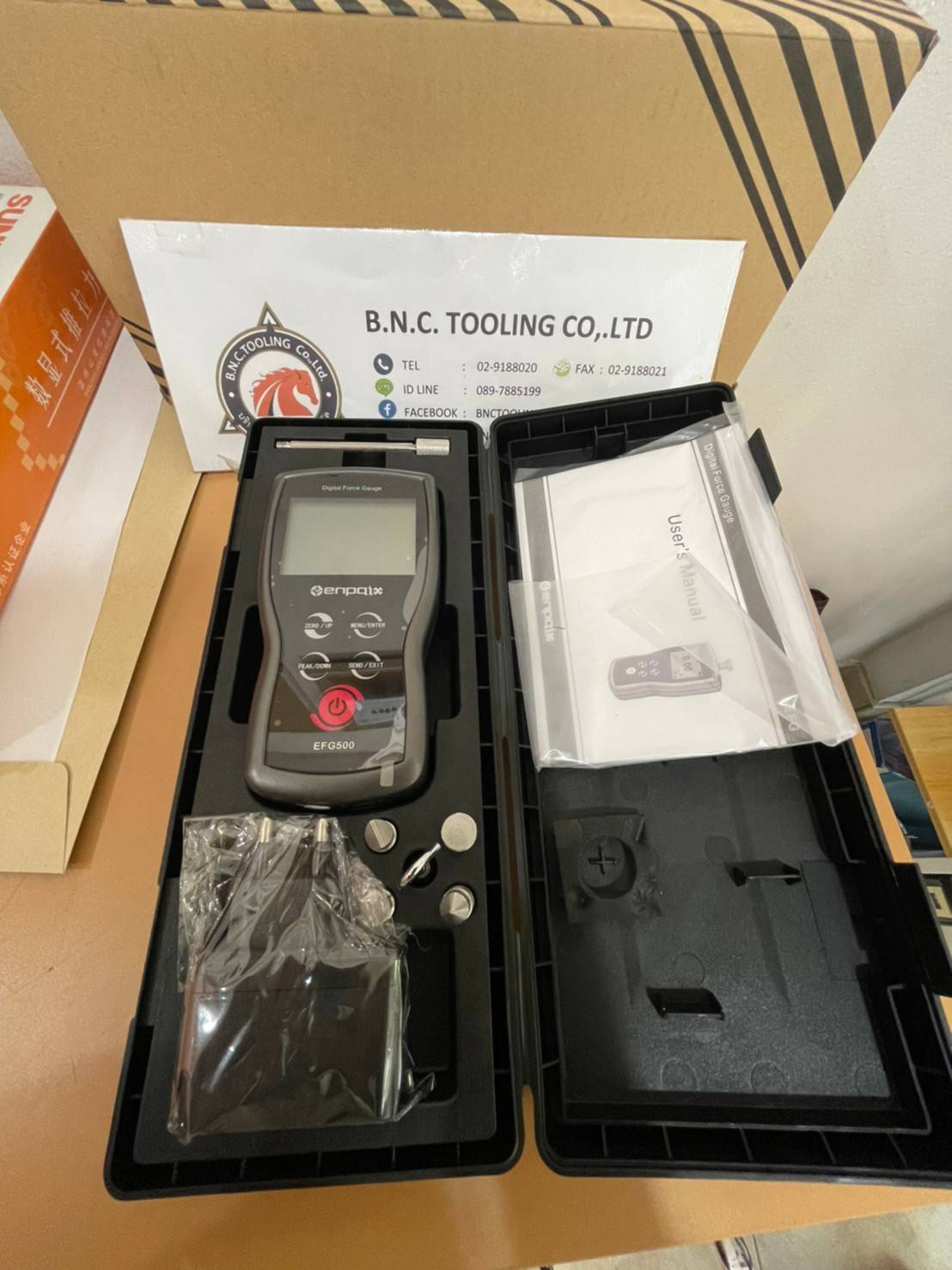 Force Measurement- EFG series Digital Force Gauge EFG series Digital Force Gauge | Brand : Polygon Instrument | Type : Force Gauge | Model : EFG