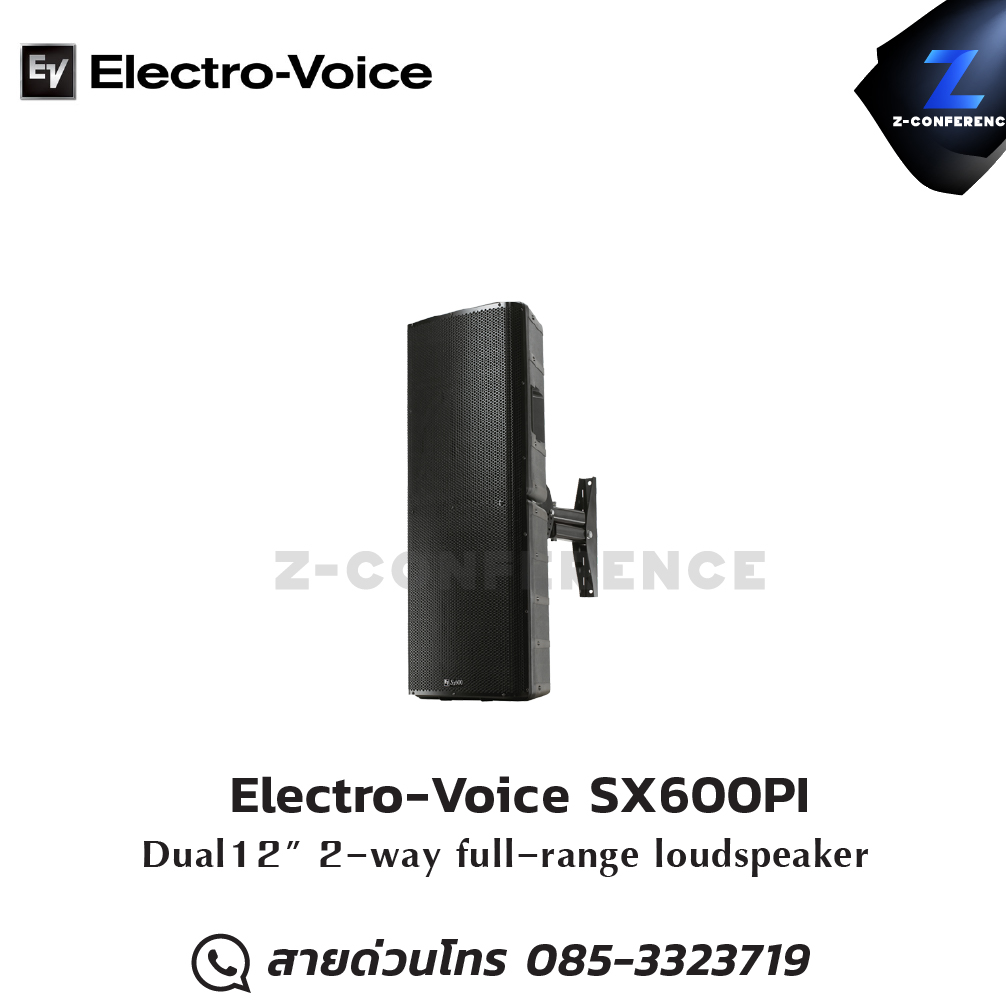 Electro-Voice SX600PI 600W Dual12″ 2-way full-range loudspeaker ลำโพง , ตู้ลำโพง , speaker