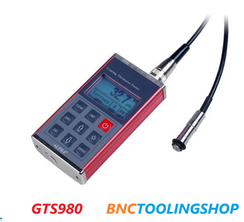 Coating thickness gauge, Guoou, GT980 portable high class coating thickness gauge, เครื่องวัดความหนาสี,
