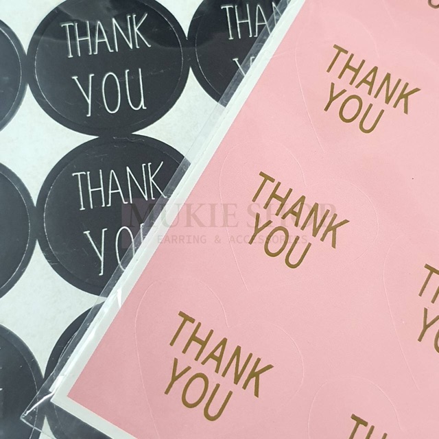 DIY Sticker “Thank You” สติ๊กเกอร์ ขอบคุณ
