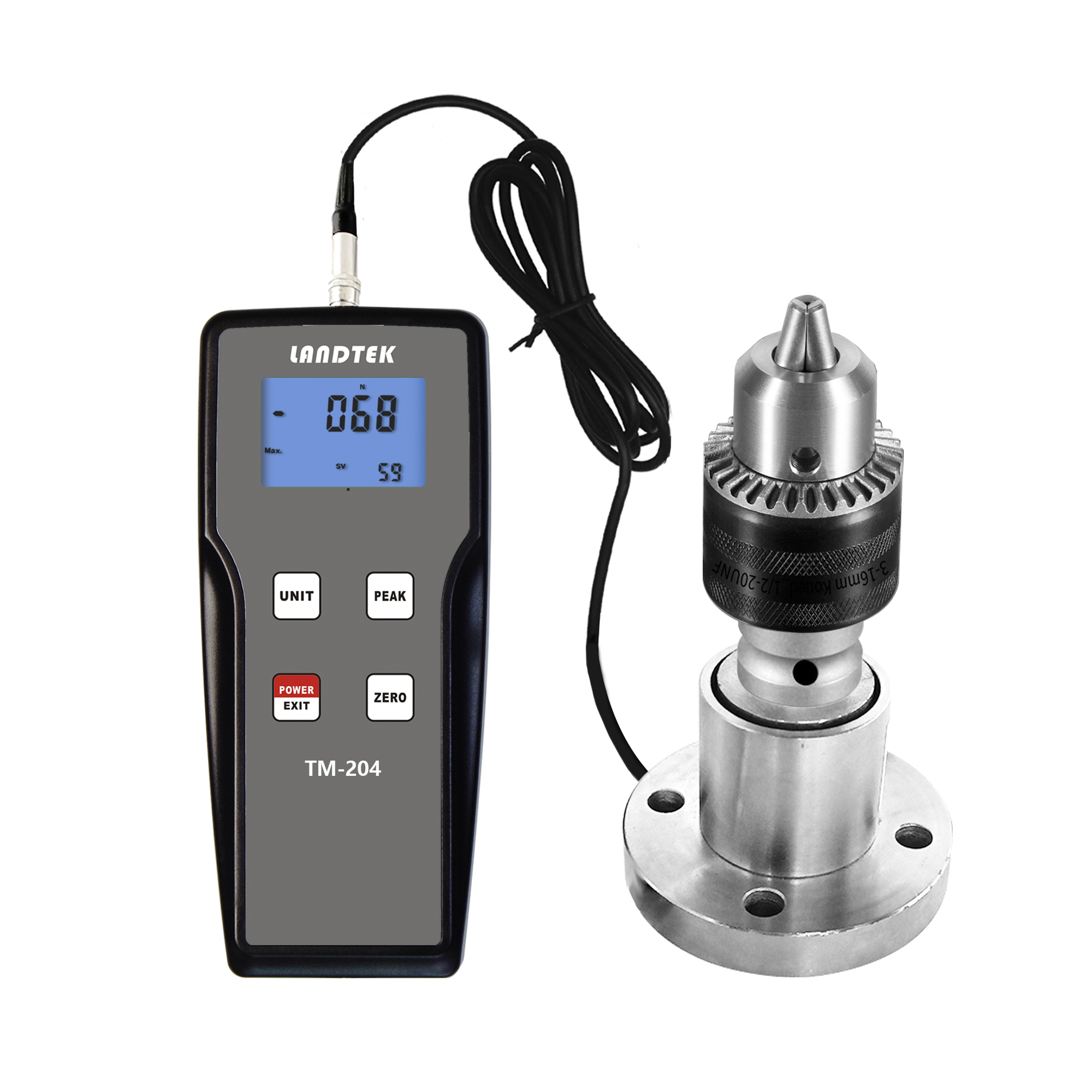 เครื่องวัดค่าความตึง,Tension Tester, Landtek, Hand-held torsion meter TM-204 (1Nm 5Nm 20Nm),