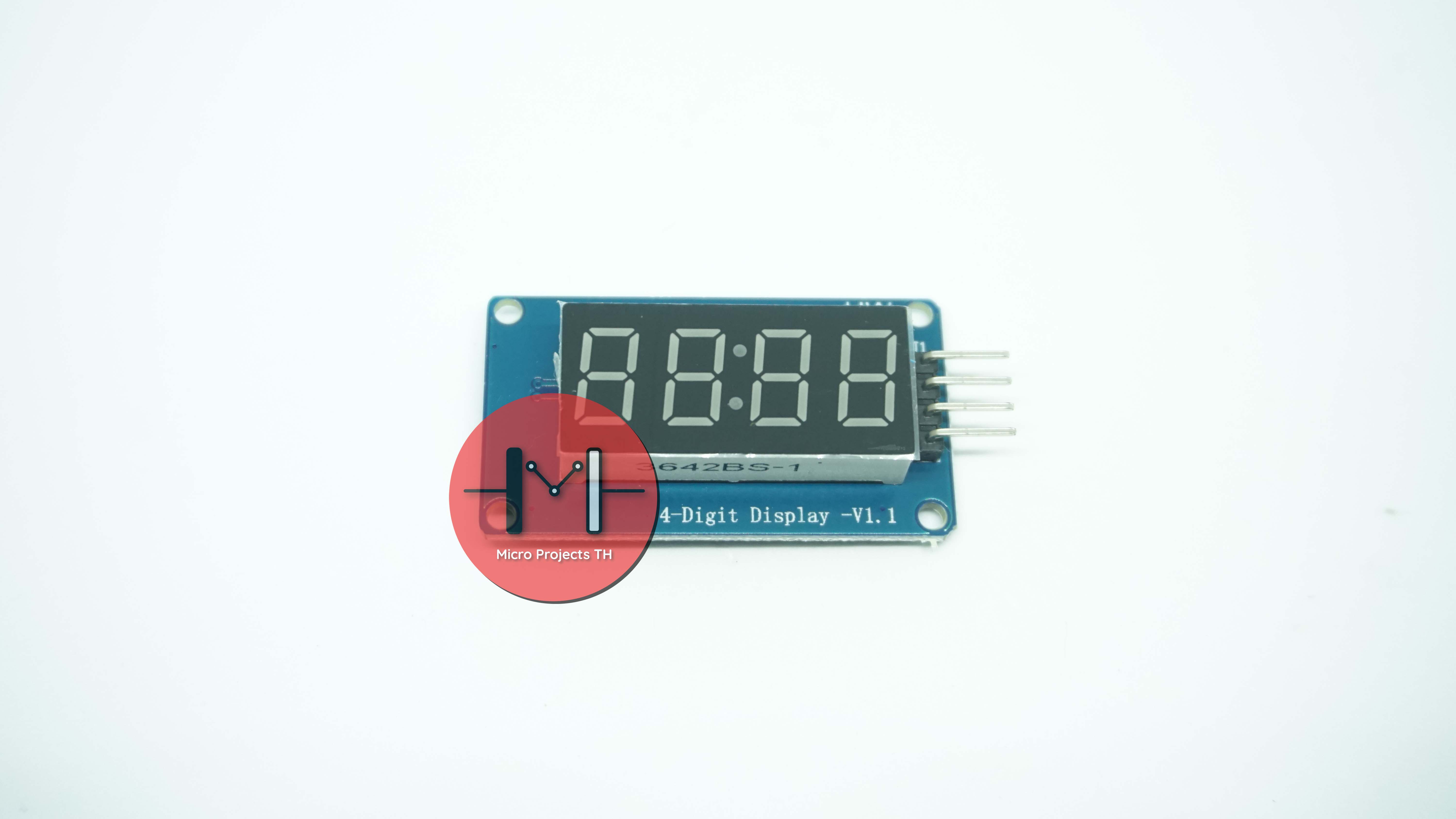 4-Digit Display TM1637 Red LED Display