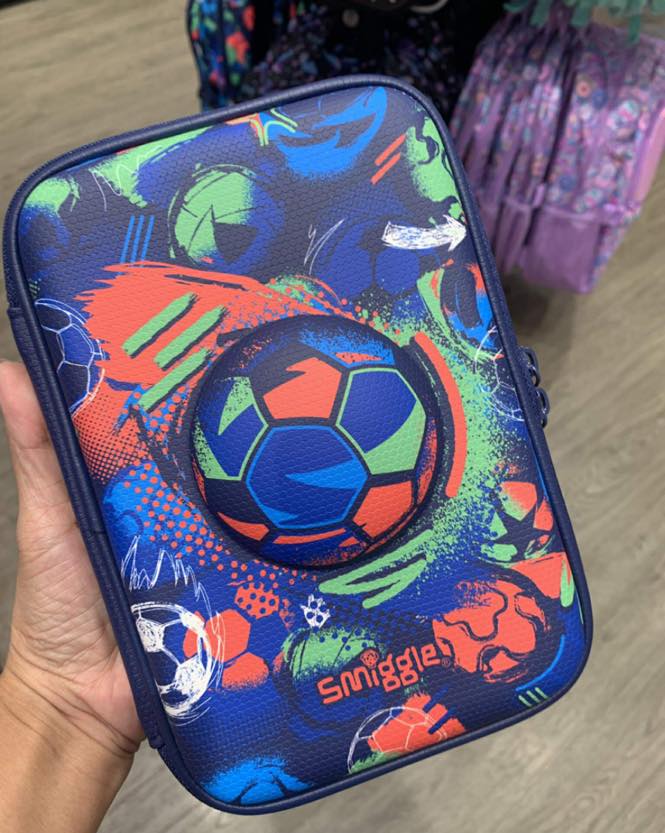 กล่องดินสอ Smiggle Hardtop Pencil Case - บอล
