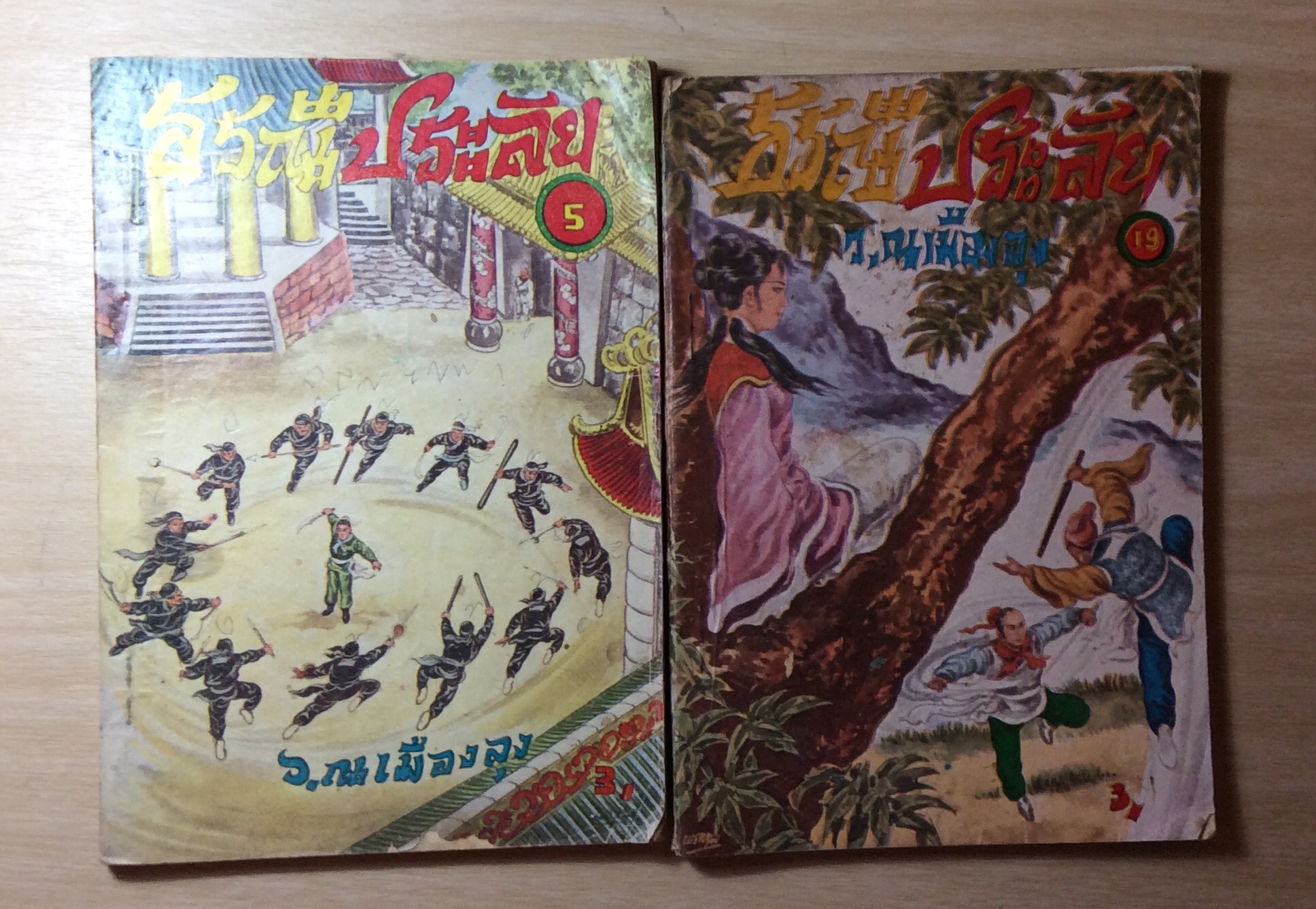 ธรณีประลัย เล่ม 5 และ19