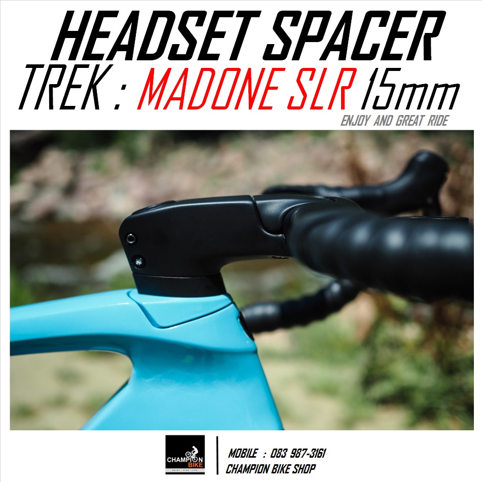 แหวนรองคอTREK MADONE SLR (GEN 6) หนา 15mm HEADSET SPACER CARBON FOR INTEGRATED HANDLEBAR