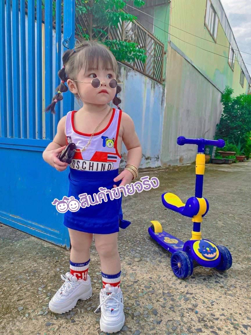 SS04/💜พร้อมส่ง💜ชุดเด็กผู้หญิง เซท MOS CHIN O รุ่นล่าสุด