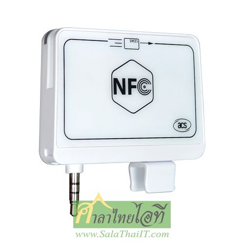 ACR35-A1 เครื่องอ่าน NFC และบัตรแถบแม่เหล็ก สำหรับโทรศัพท์มือถือ