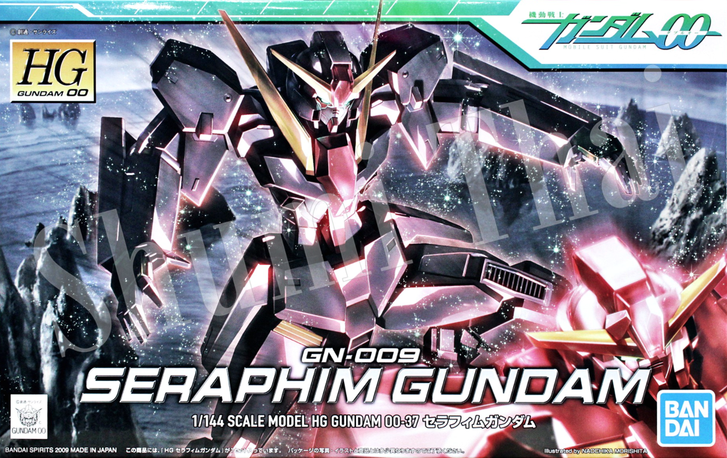 Bandai HG 1/144 SERAPHIM GUNDAM OO 4573102592354 C2