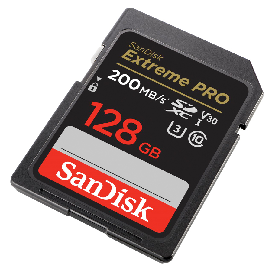 SanDisk Ultra SD Card ClassU3 128GB Speed 200MB/s / 90MB/s R/W (SDSDXXD-128G-GN4IN) SDXC เมมโมรี่การ์ด สำหรับ SDCARD กล้องมิลเลอร์เลส DSLR Mirrorless ประกันตลอดอายุการใช้งาน