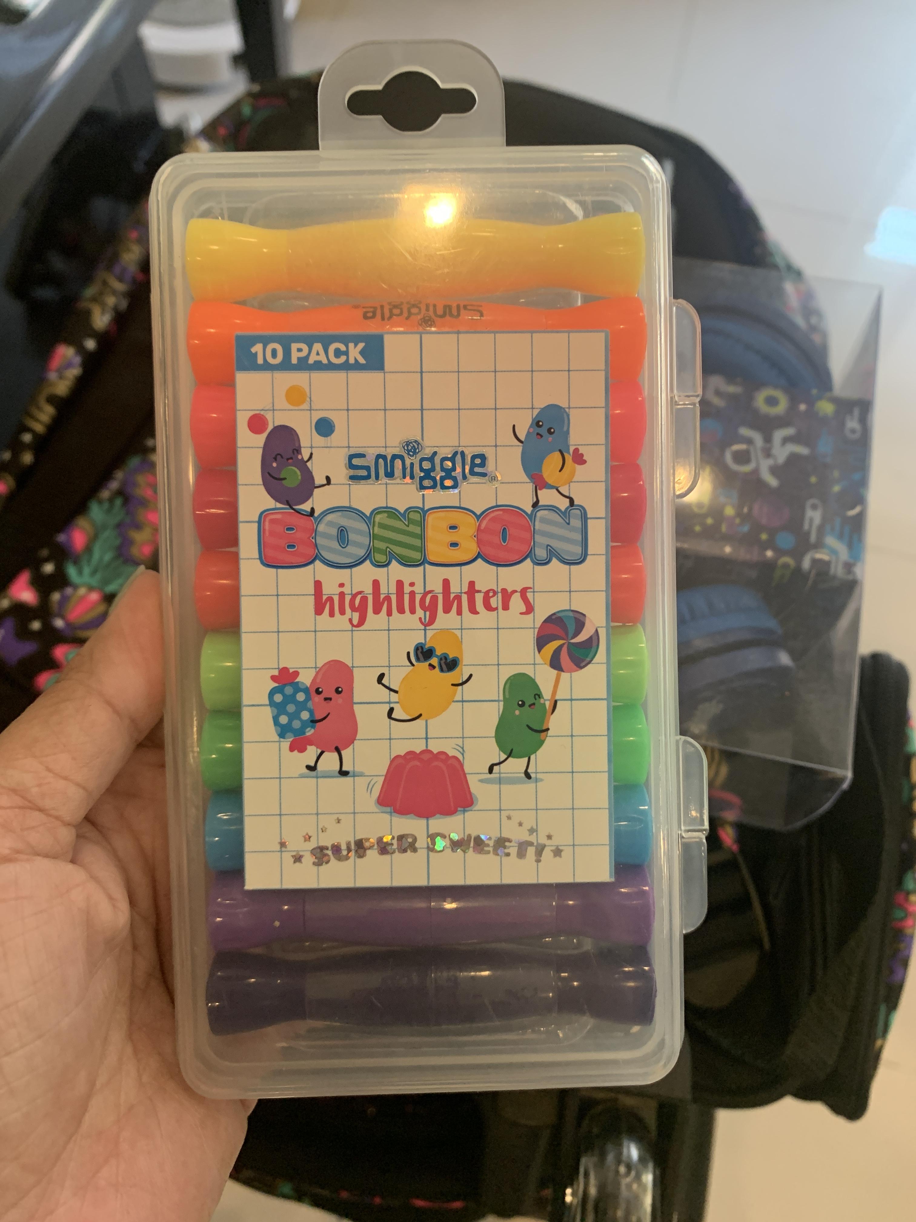 ปากกา ไฮไลท์ Smiggle highlighter -Bon Bon 10 สี