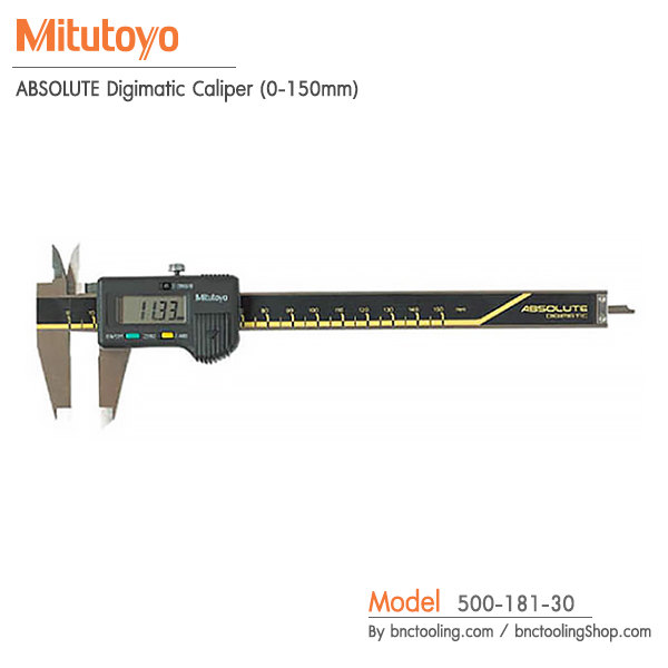 Mitutoyo,ABSOLUTE Digimatic Caliper (0-150mm),500-181-30