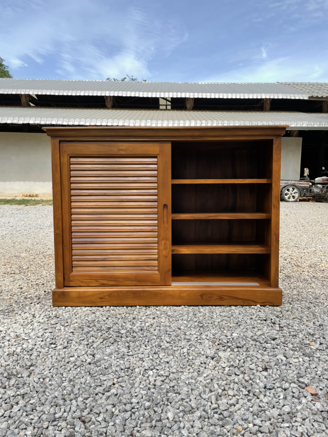 ตู้รองเท้าบานเลื่อน