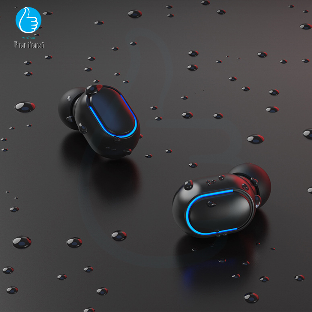 หูฟังบลูทูธ 5.0 หูฟังไร้สาย พร้อมไมโครโฟนในตัว สามารถชาร์จแบตมือถือได้ 1800 mAh รุ่น T11