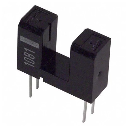 Omron Transmissive Photo Interrupter, Phototransistor, Through Hole, 5 mm, 0.5 mm, 50 mA, 4 V