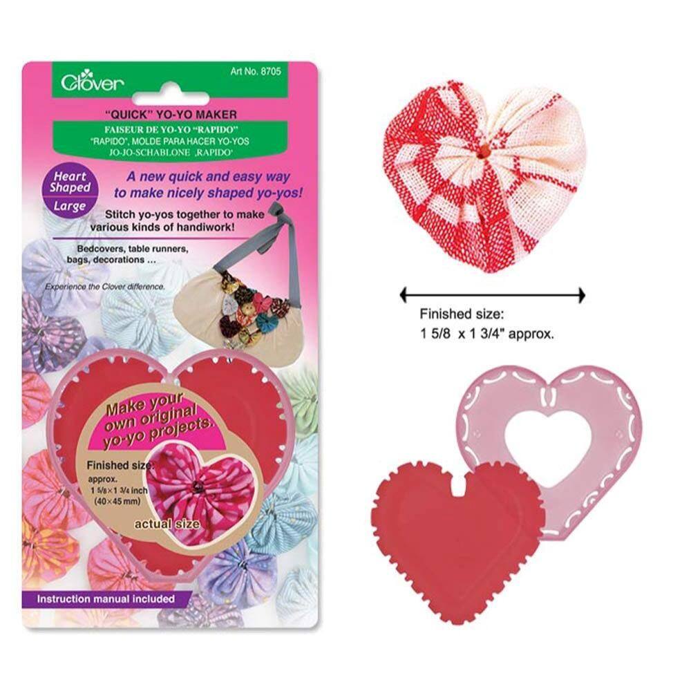 Clover Yo-Yo Maker Heart Shaped อุปกรณ์ทำโยโย่ รูปหัวใจ made in japan