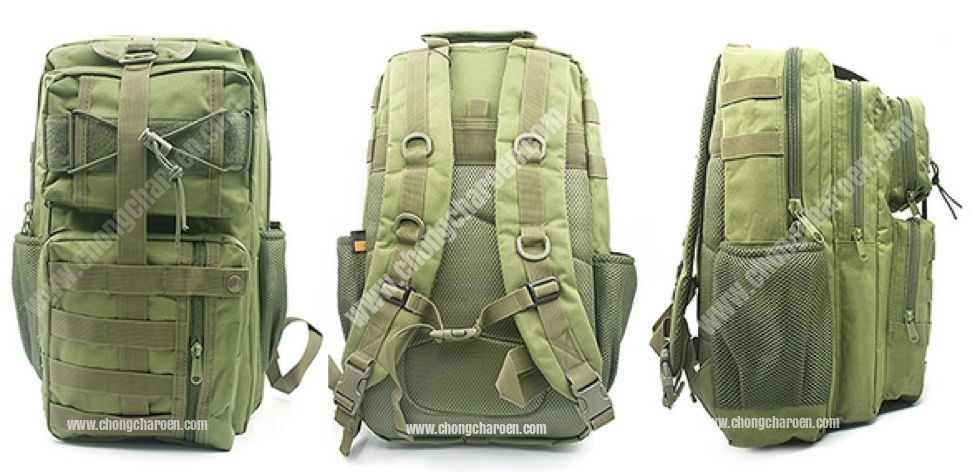 เป้ทหาร กระเป๋า แทคติคอล ยุทธวิธี เดินป่า 3T ผ้าหนา เกรด A