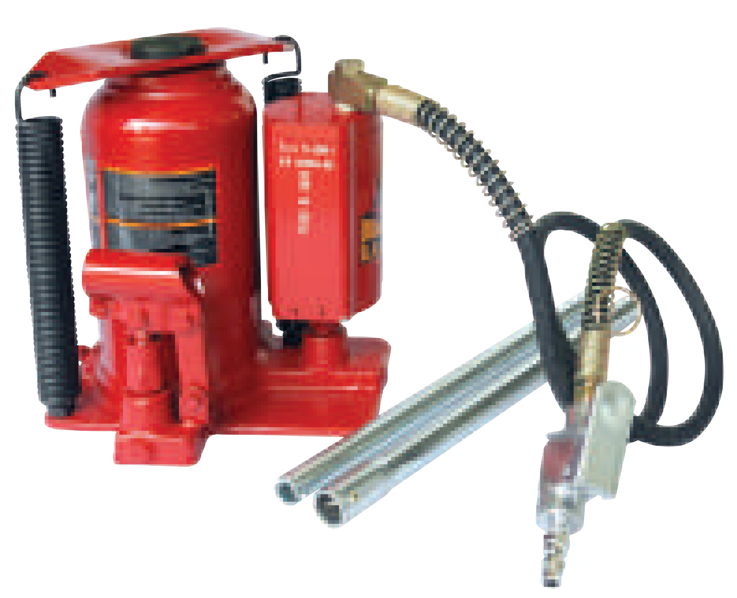 แม่แรงกระปุก ปั๊มลม 20 ตัน Pneumatic Hydraulic Bottle Jack 20T