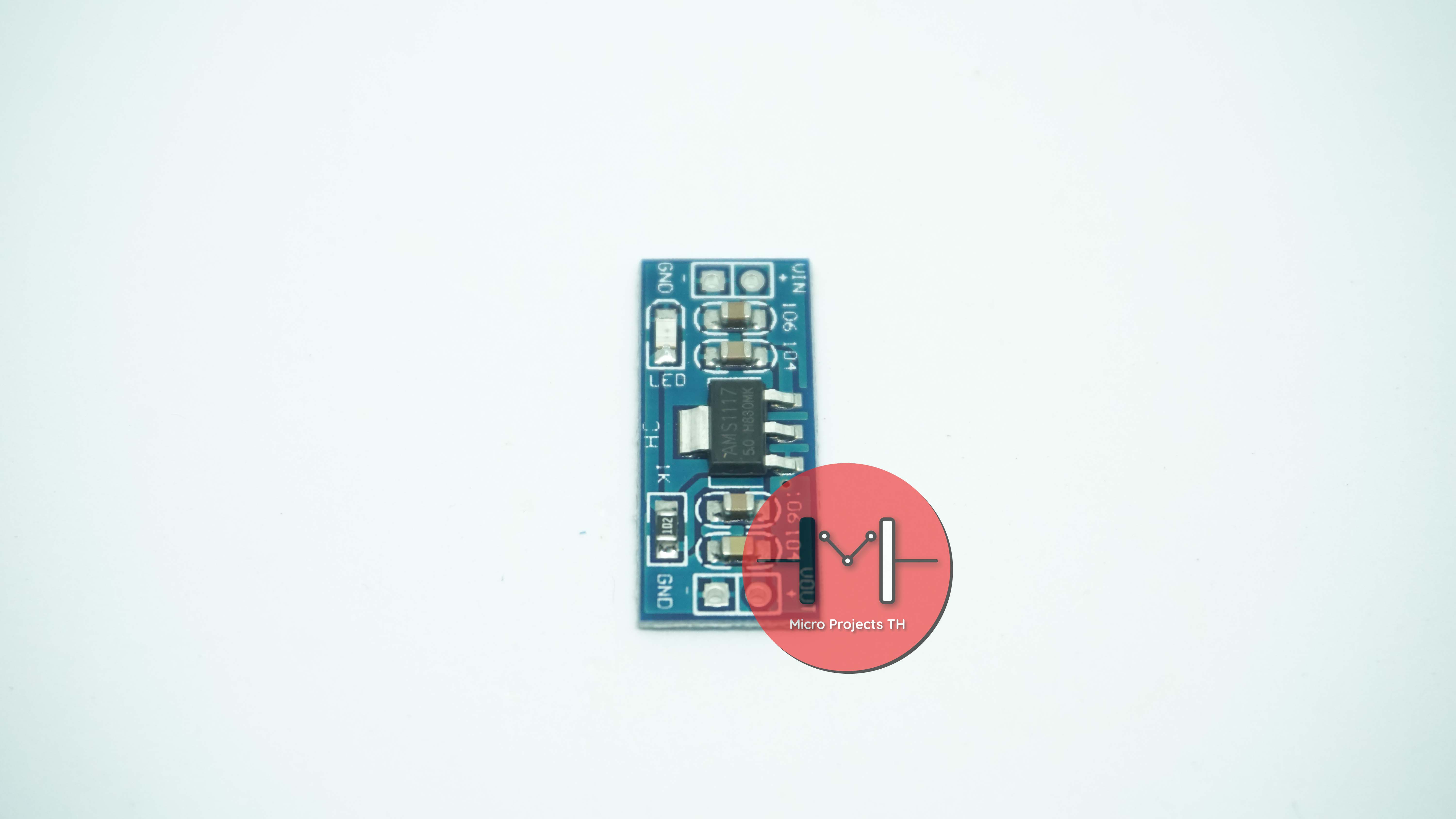 6-12V to 5V AMS1117-5V Power Supply Module