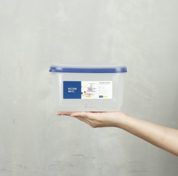 MICRON WARE กล่องอาหาร Double wall รุ่น 5033 ความจุ 1200 มิลลิลิตร