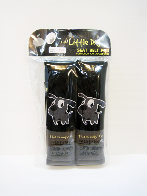 หุ้มเบลท์ผ้า Little Dog (ดำ)