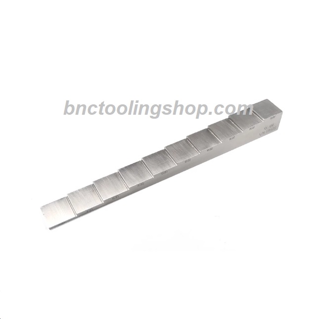 Ultrasonic Thickness Gague Calibration Blocks 1-10mmStep