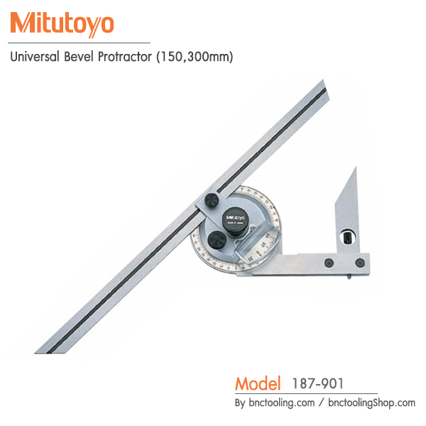 Mitutoyo,Universal Bevel Protractor (150,300mm),187-901