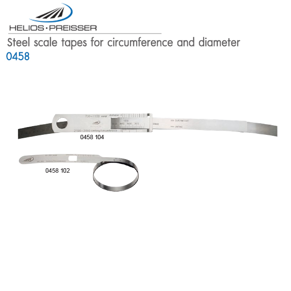 HELIOS-PREISSER,Steel scale tapes for circumference and diameter,0458