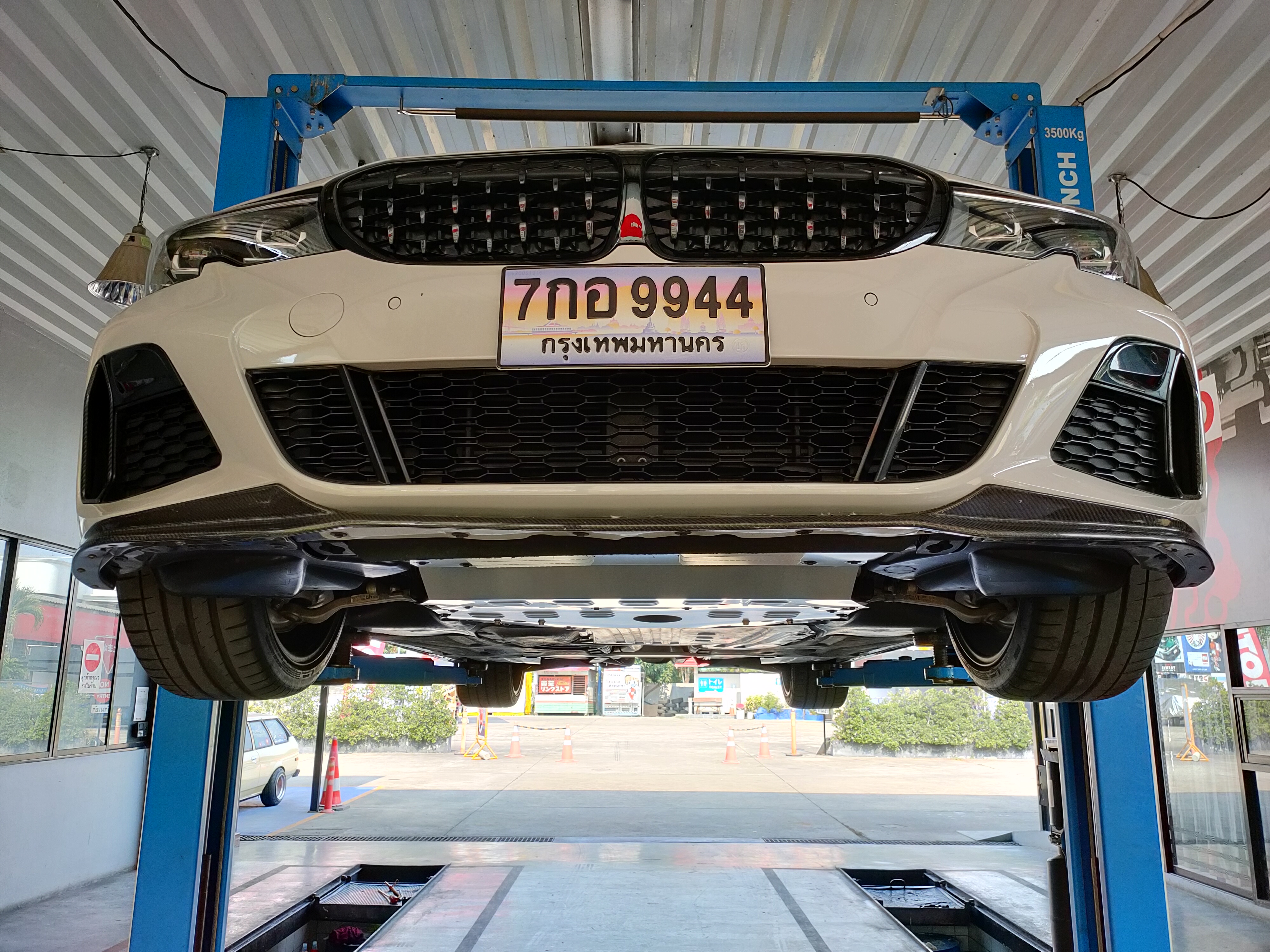 แผ่นปิดใต้ห้องเครื่องอลูมิเนียม BMW G20 Raceplate_Undertray