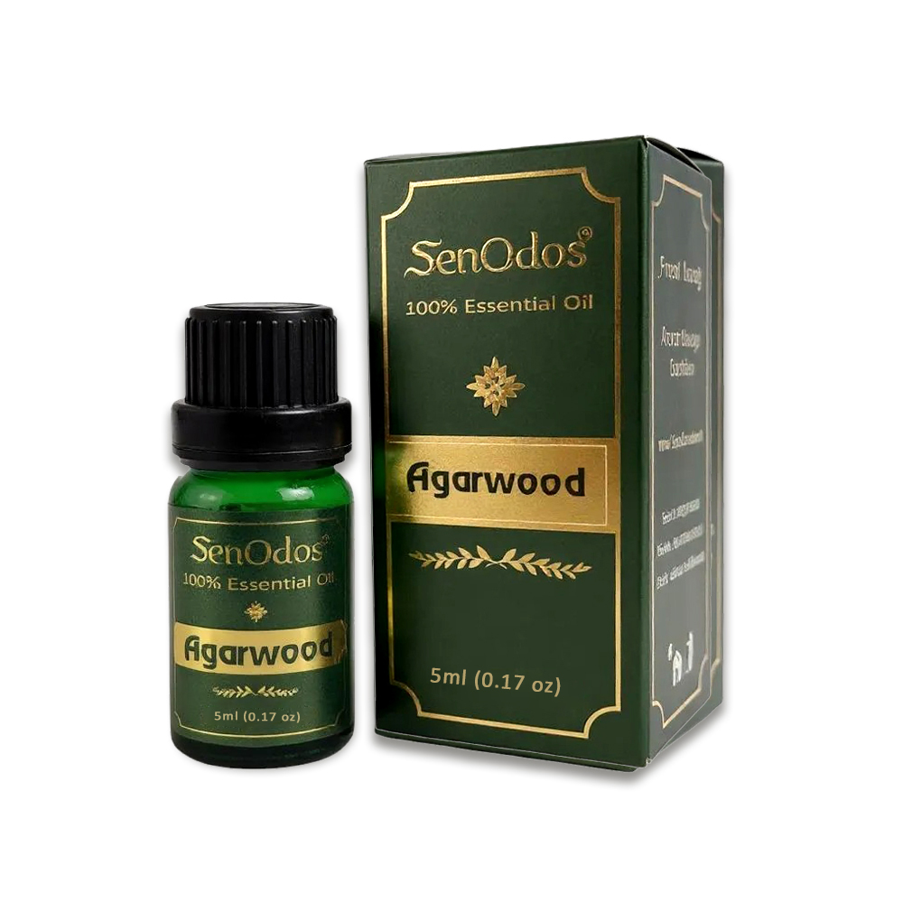 SenOdos Agarwood Pure Essential Oils น้ำมันหอมระเหยแท้ กลิ่นไม้หอมกฤษณา 5 ml