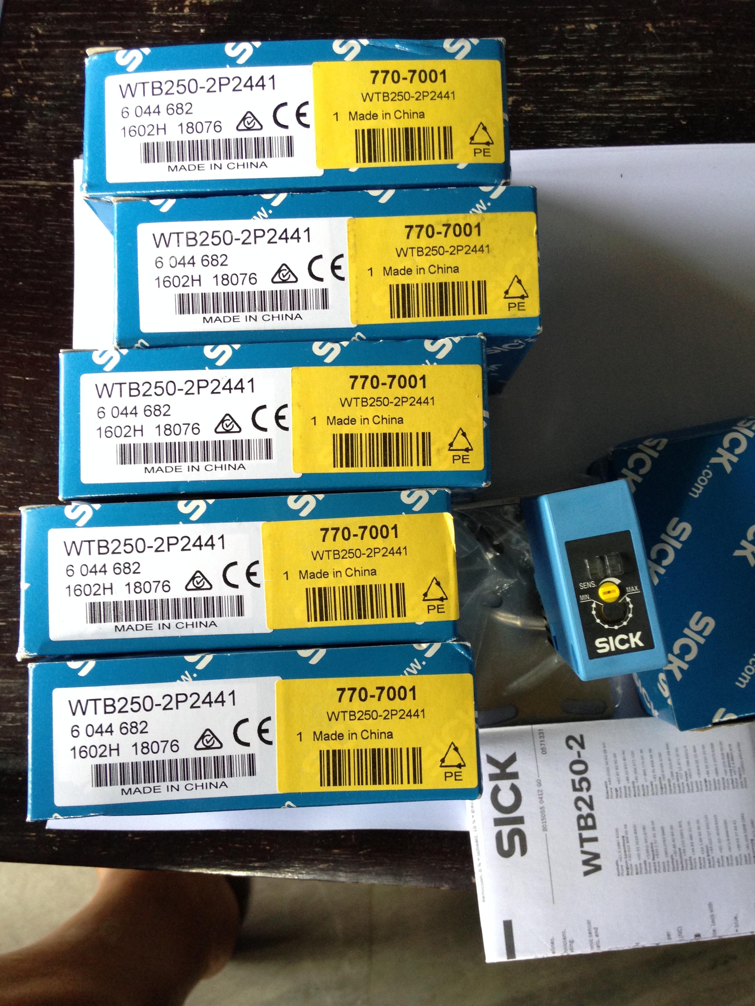 SICK Photoelectric Sensor WTB250-2P1141