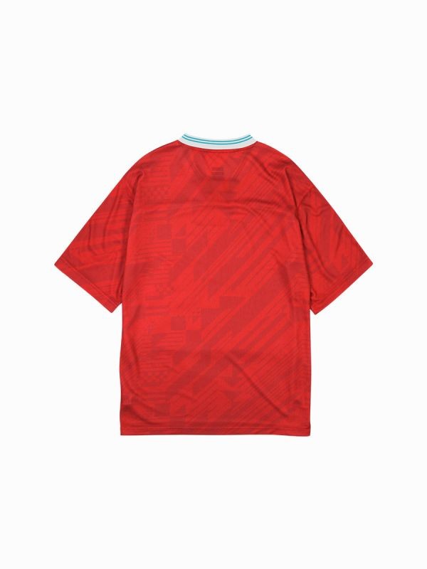 WARRIX Oversize เสื้อบอลไลฟ์สไตล์ เสื้อทีมชาติไทยทรงโอเวอร์ไซส์ (WA-233FBATH10, WA-233FBATH11)