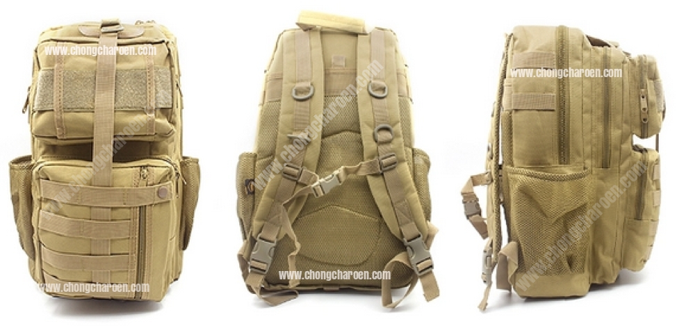 เป้ทหาร กระเป๋า แทคติคอล ยุทธวิธี เดินป่า 3T ผ้าหนา เกรด A