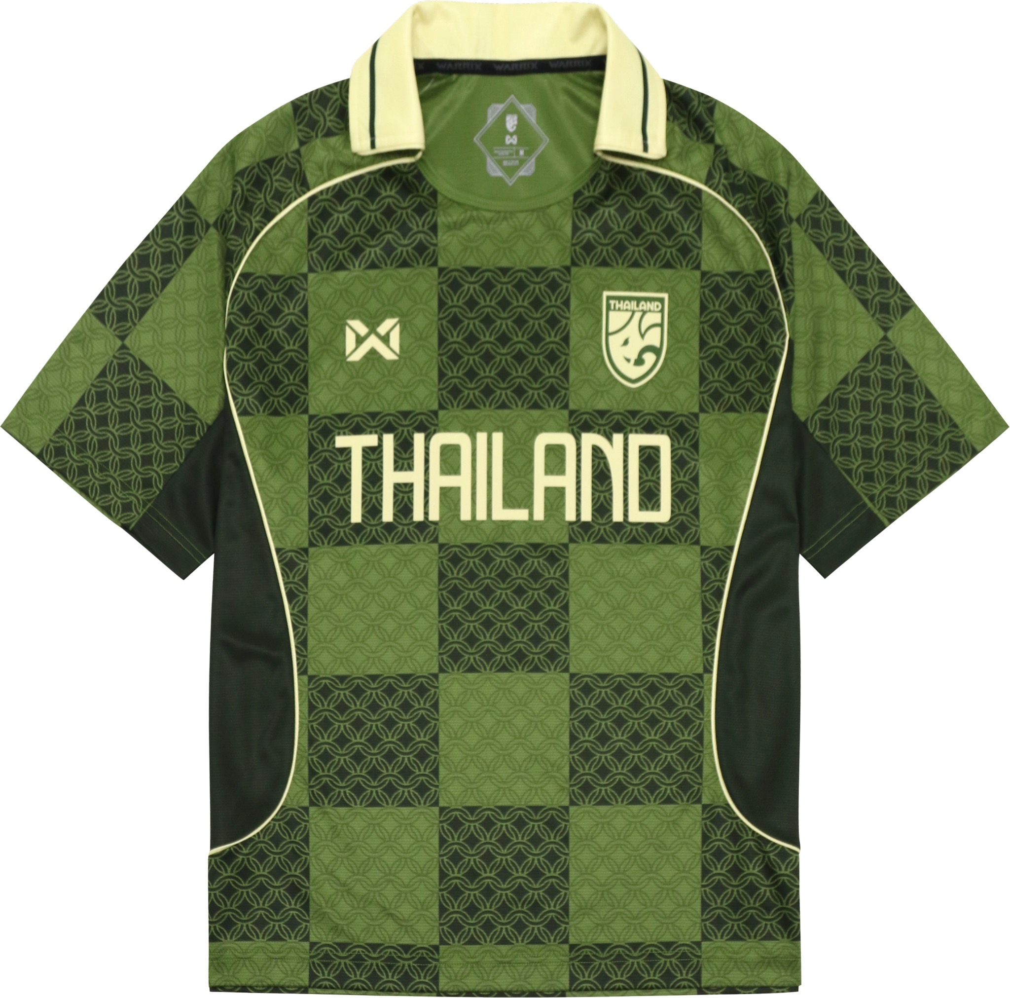 ใหม่ล่าสุด!! WARRIX Football Lifestyle Oversize เสื้อบอลไลฟ์สไตล์ เสื้อทีมชาติไทยทรงโอเวอร์ไซส์ WA-253FBATH12