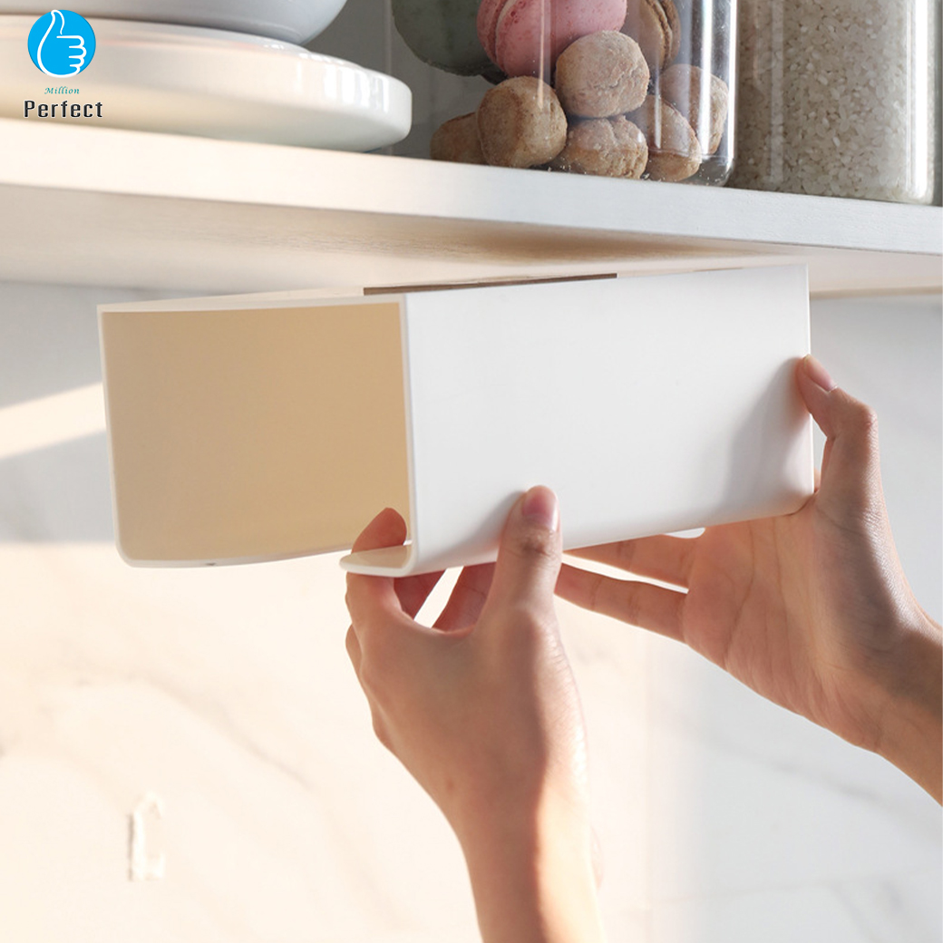 กล่องทิชชู่ติดผนัง กล่องใส่กระดาษทิชชู่ติดผนัง กล่องกระดาษทิชชู่ติดผนัง กล่องใส่ทิชชู่ ไม่ต้องเจาะผนัง รุ่น TB19