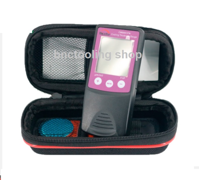 เครื่องวัดความหนาผิวเคลือบ เครื่องวัดความหนาสี, CM8801FN Digital Film Coating Thickness Gauge Painting Tester F&NF Type