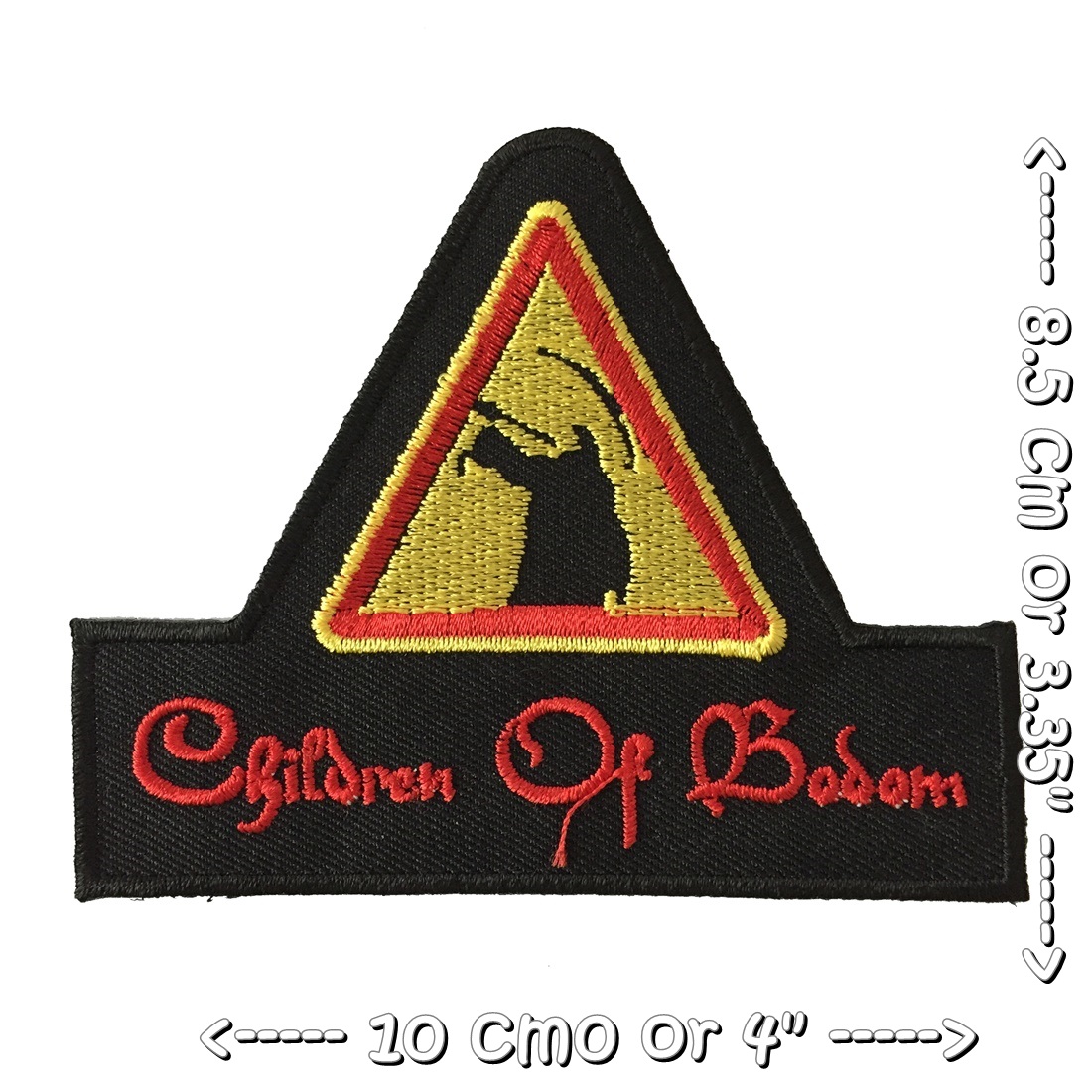 Children Of Bodom วงดนตรี ร็อค เฮฟวี่เมทัล พังค์ ตัวรีดแบบปัก อาร์มปัก ตัวรีดติดเสื้อ ตัวรีด ติดกระเป๋า ติดหมวก ติดแจ๊คเก็ต Rock Iron on Embroidered Patch